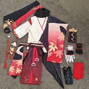 Kaedehara Kazuha Genshin Impact Cosplay - Women's Medium